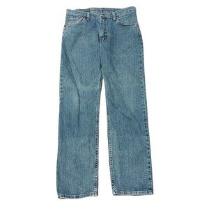 Wrangler Authentic Blue Jeans – Men's 32x30 Regular Fit, Premium Cotton